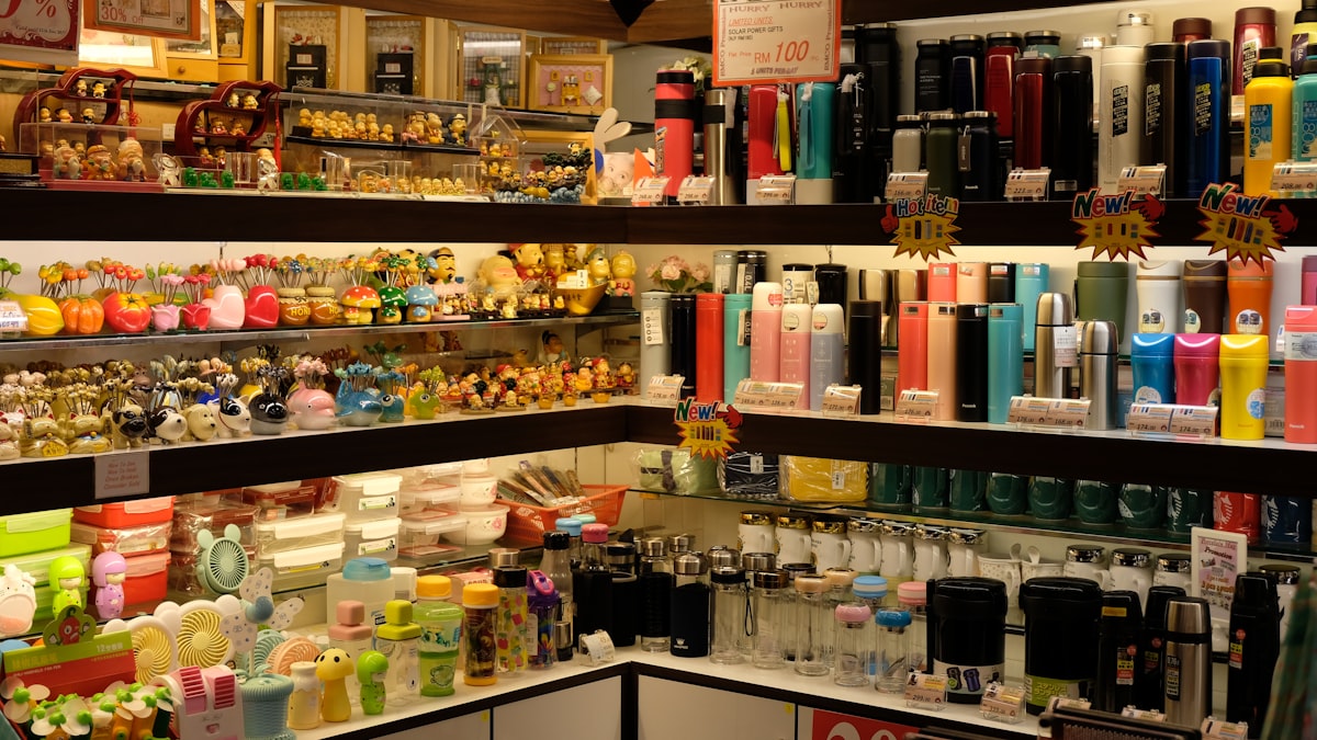 Curated beauty and fragrance products representing wholesale supply support