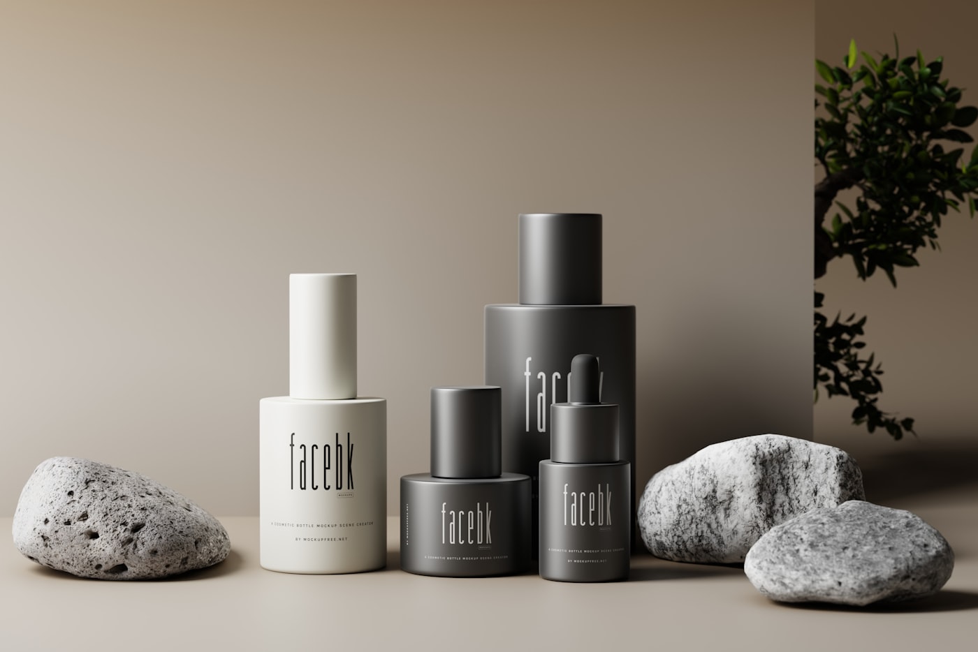 Fragrance bottles and beauty products arranged in an open gift box